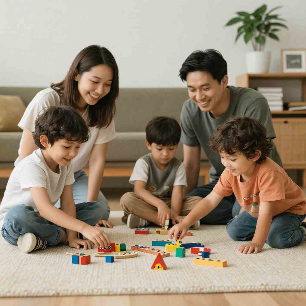 Créer des souvenirs : la joie partagée des jeux en famille