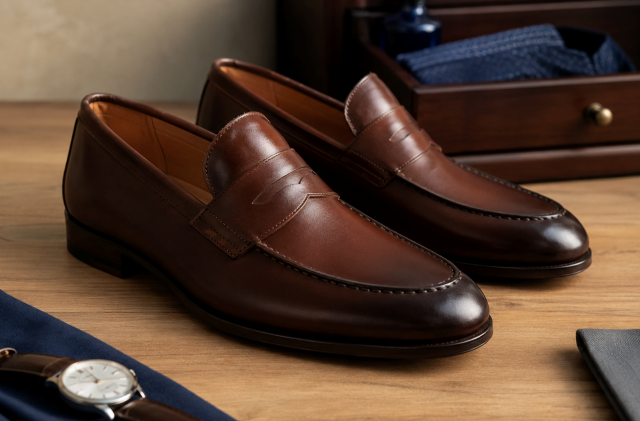 un mocassin pour homme de qualité